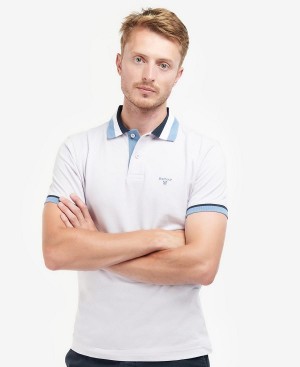 Barbour Finkle Polo Shirt Hvide | BABO88012