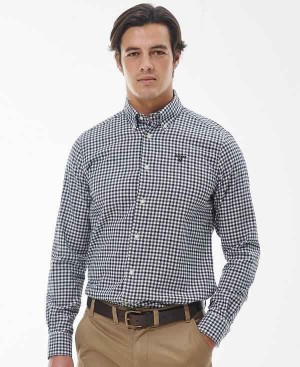 Barbour Finkle Tailored Fit Shirt Grå | BABO87872