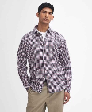 Barbour Finkle Tailored Long-sleeved Shirt Flerfarvede | BABO87869