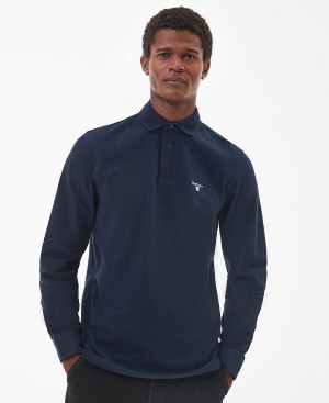 Barbour Firbank Polo Shirt Mørkeblå | BABO88216