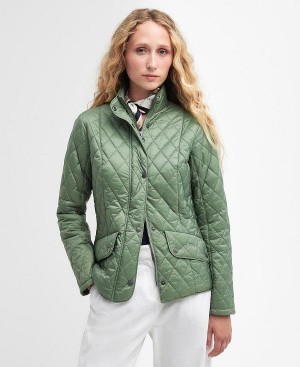 Barbour Flyweight Cavalry Quilted Jacket Grøn | BABO89305