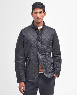 Barbour Flyweight Chelsea Quilted Jacket Sort | BABO87315