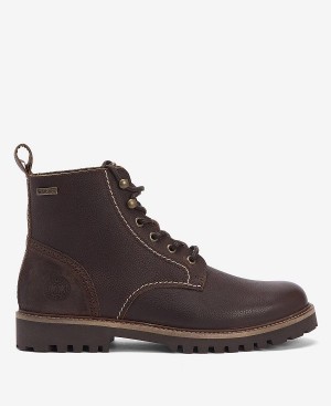 Barbour Foggy Derby Boots Brune | BABO88859