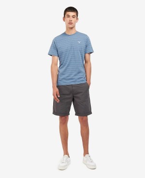 Barbour Glendale Shorts Dyb Grå | BABO88746