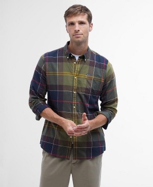 Barbour Glendale Tailored Fit Shirt Tartan | BABO87858