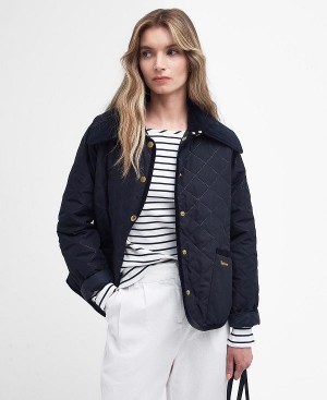 Barbour Gosford Quilted Jacket Mørkeblå | BABO89304