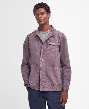 Barbour Grindle Overshirt Lilla | BABO87966