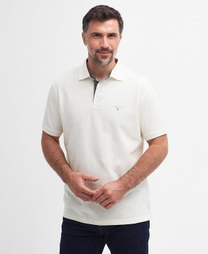 Barbour Hart Polo Shirt Hvide | BABO88110