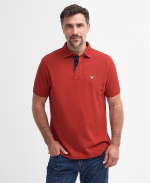 Barbour Hart Polo Shirt Rød | BABO88146