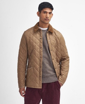 Barbour Heritage Liddesdale Quilted Jacket Brune | BABO87359