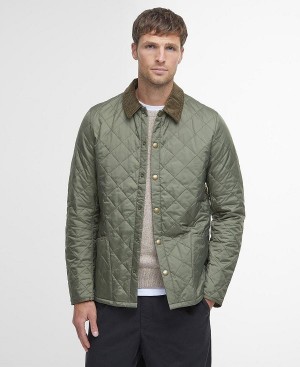 Barbour Heritage Liddesdale Quilted Jacket Olivengrøn | BABO87360