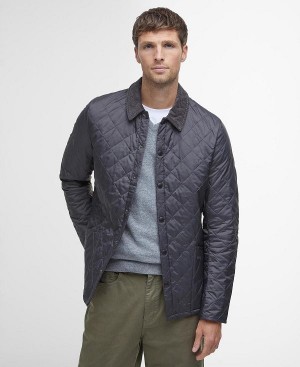 Barbour Heritage Liddesdale Quilted Jacket Mørkeblå | BABO87361