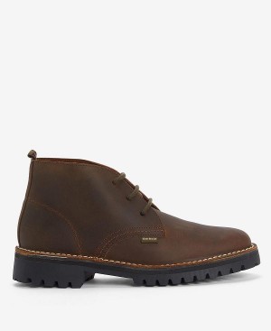 Barbour Hobart Chukka Boots Brune | BABO88871