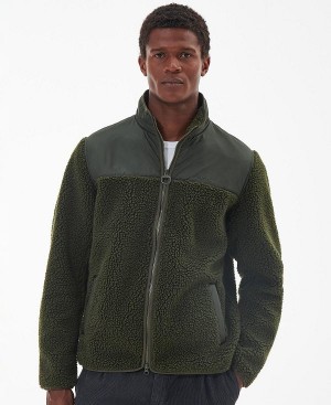 Barbour Hobson Fleece Jacket Grøn | BABO88705