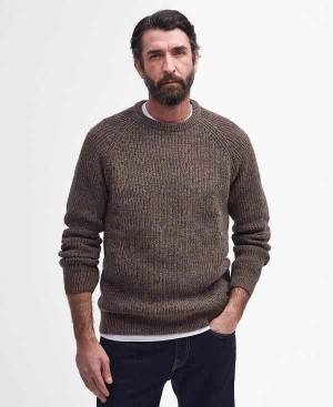 Barbour Horseford Crew Neck Jumper Mørkeblå | BABO88561