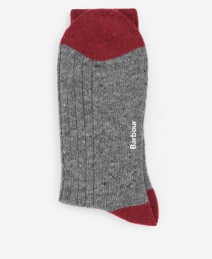 Barbour Houghton Socks Grå | BABO89158