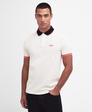 Barbour Howall Polo Shirt Hvide | BABO88074