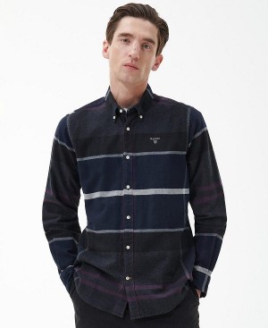 Barbour Iceloch Tailored Fit Shirt Flerfarvede | BABO87860