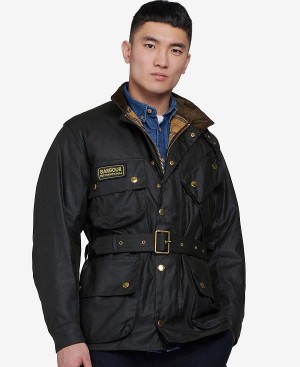 Barbour International Original Waxed Jacket Sort | BABO87159