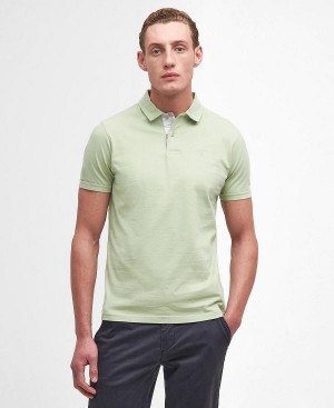 Barbour Kirkhill Short-sleeved Polo Shirt Hvide | BABO88199