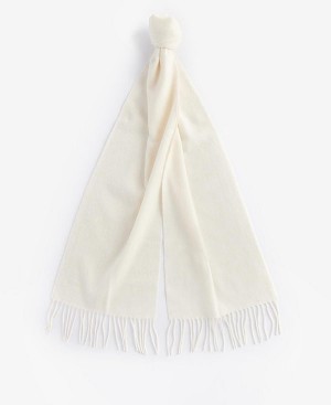 Barbour Lambswool Woven Scarf Lyserød | BABO90116