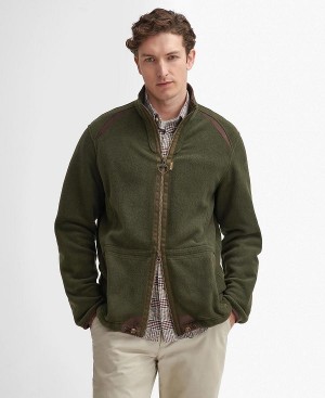 Barbour Langdale Fleece Jacket Grøn | BABO88712