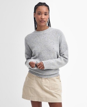 Barbour Lavensdale Crew Neck Jumper Blå | BABO89761