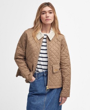 Barbour Leia Quilted Jacket Brune | BABO89318