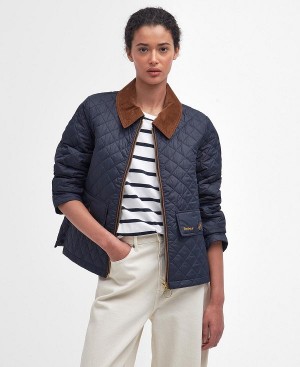 Barbour Leia Quilted Jacket Mørkeblå | BABO89320