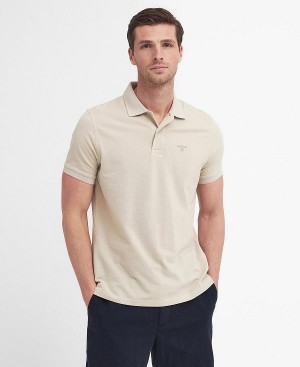 Barbour Lightweight Sports Polo Shirt Hvide | BABO88103