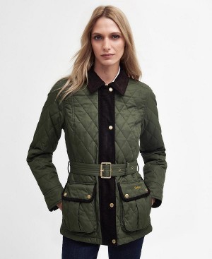 Barbour Lily Quilted Jacket Lysebrune | BABO89296