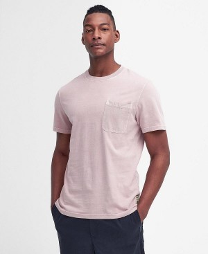 Barbour Liverton T-shirt Lyserød | BABO88356