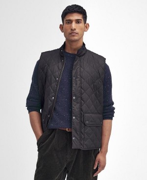 Barbour Lowerdale Gilet Sort | BABO87585