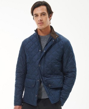 Barbour Lowerdale Quilted Jacket Mørkeblå | BABO87351