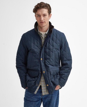 Barbour Lydford Quilted Jacket Mørkeblå | BABO87362