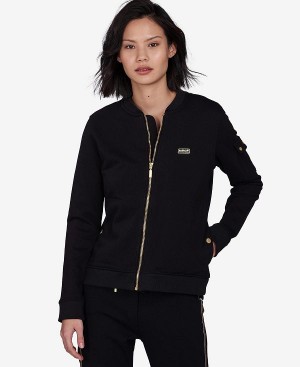 Barbour Magna Zip-through Sweatshirt Sort | BABO89785