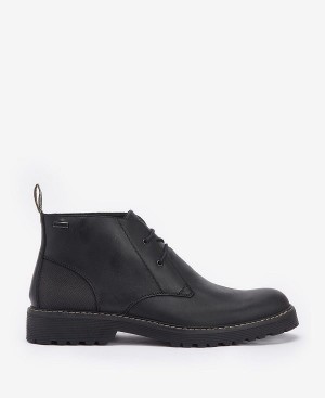 Barbour Maxwell Chukka Boots Sort | BABO88862