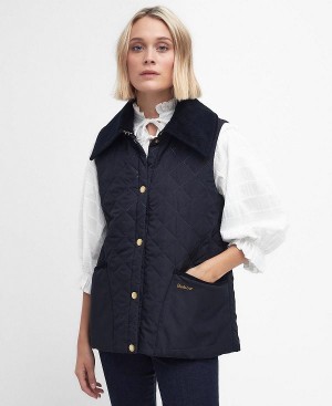 Barbour Modern Liddesdale Gilet Sort | BABO89449