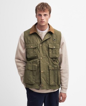 Barbour Modified Transport Vest Grøn | BABO87555