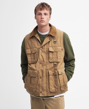 Barbour Modified Transport Vest Khaki | BABO87550