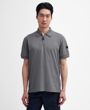 Barbour Nara Pique Polo Shirt Grå | BABO88077