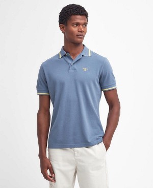 Barbour Newbridge Polo Shirt Blå | BABO88145