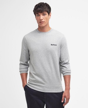 Barbour Ossett Graphic Sweatshirt Grå | BABO88451