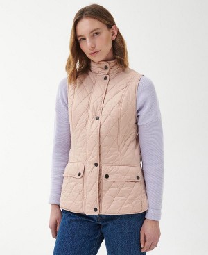 Barbour Otterburn Gilet Abrikos | BABO89420