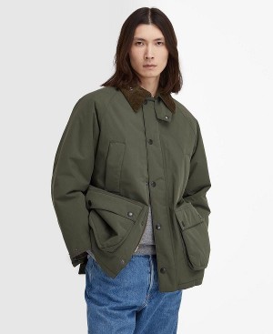 Barbour Oversized Bedale Padded Jacket Grøn | BABO87498