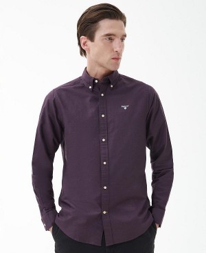 Barbour Oxford Tailored Shirt Lilla | BABO87884