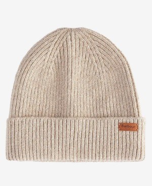 Barbour Pendle Beanie Beige | BABO90001