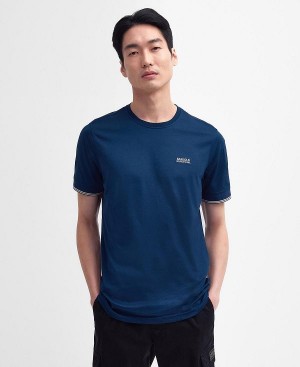 Barbour Philip Tipped T-shirt Koral | BABO88303