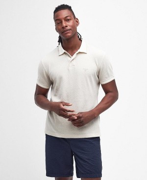 Barbour Powburn Polo Shirt Hvide | BABO88128