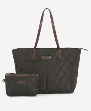 Barbour Quilted Tote Bag Sort | BABO89954